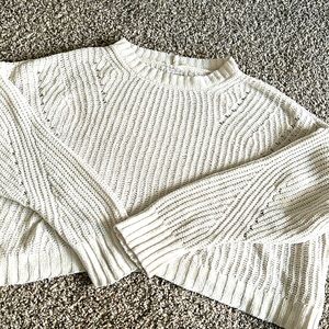 Cropped American eagle sweater